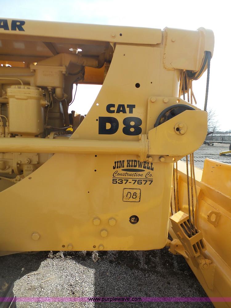 image for item L3196 1953 Caterpillar D8 dozer