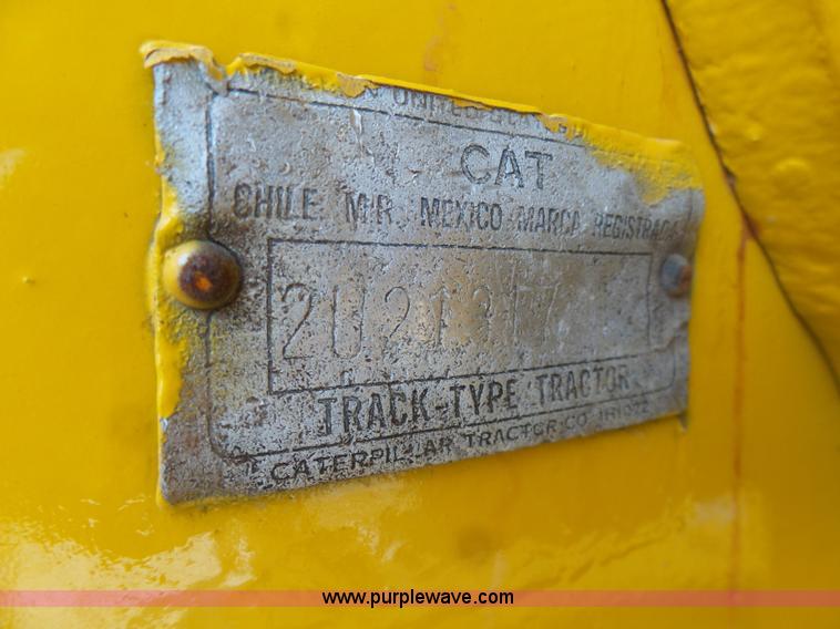 image for item L3197 1953 Caterpillar D8 dozer