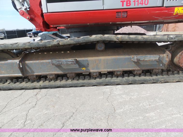 image for item L3199 2012 Takeuchi TB1140 compact excavator