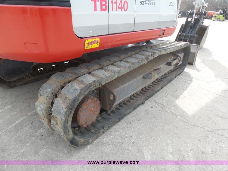 image for item L3199 2012 Takeuchi TB1140 compact excavator