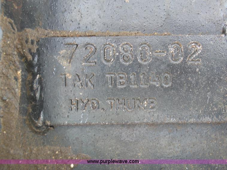 image for item L3199 2012 Takeuchi TB1140 compact excavator