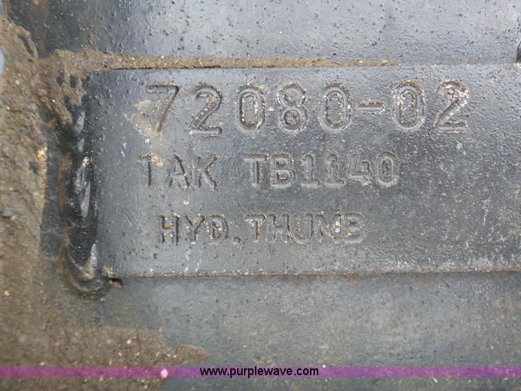 image for item L3199 2012 Takeuchi TB1140 compact excavator