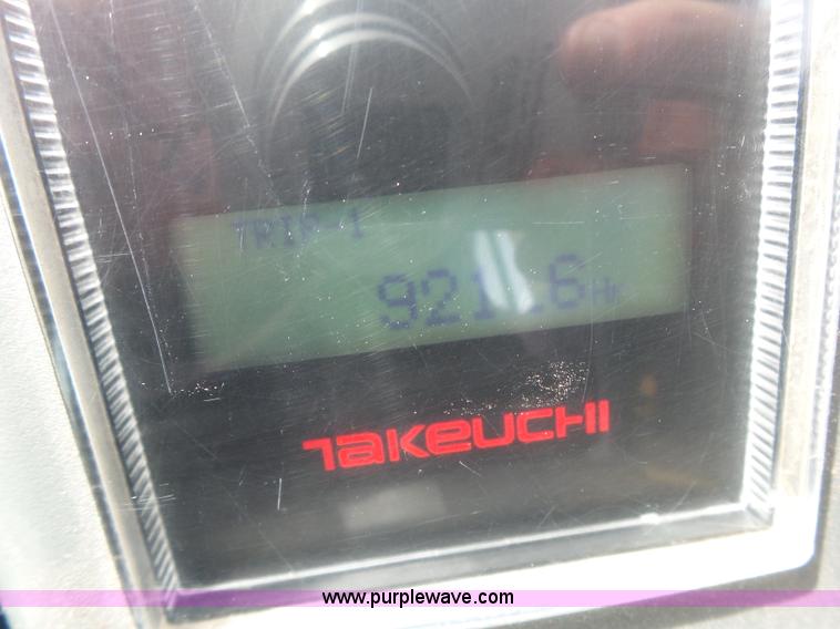 image for item L3199 2012 Takeuchi TB1140 compact excavator