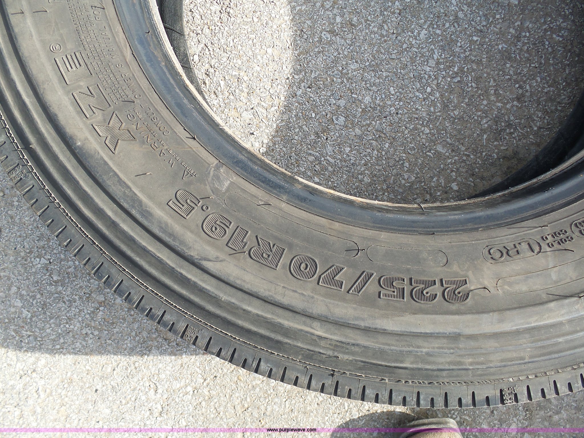 (2) Michelin tires in Greenwood, MO Item BH9329 sold Purple Wave