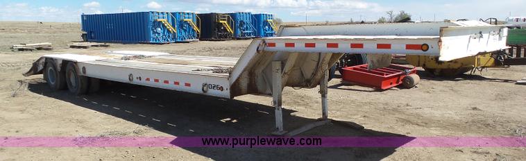 image for item J6183 1978 Herc equipment trailer
