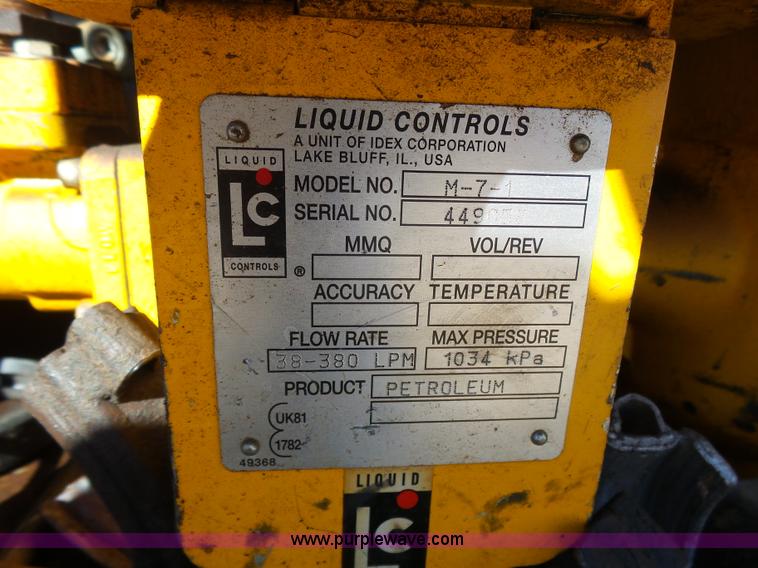 image for item J6186 1979 Timpte Beall bulk delivery tank