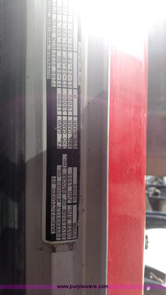 image for item K1235 1996 Peterbilt 379 semi truck