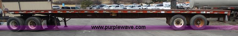 image for item K1288 1988 Fontaine HFTW310048SLA flatbed trailer