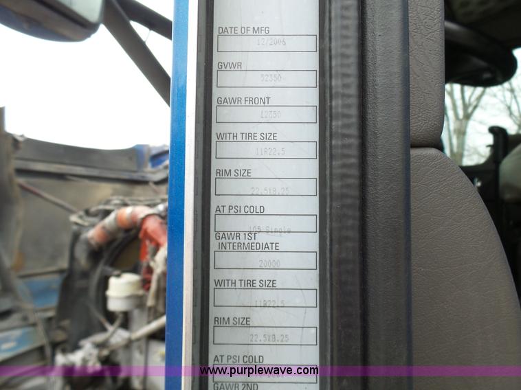 image for item K4275 2007 Kenworth T600 semi truck