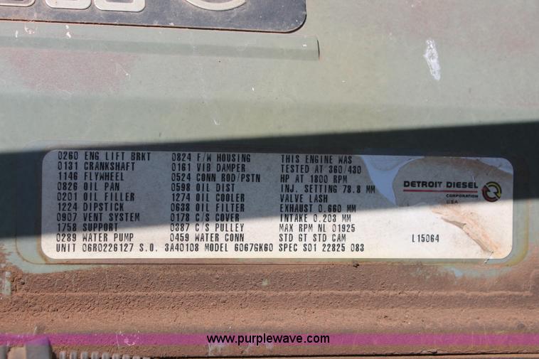 image for item K8986 1995 Freightliner FLD semi truck