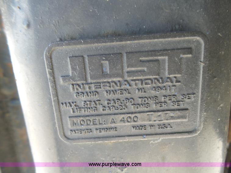 image for item L5475 1998 Doonan drop deck trailer