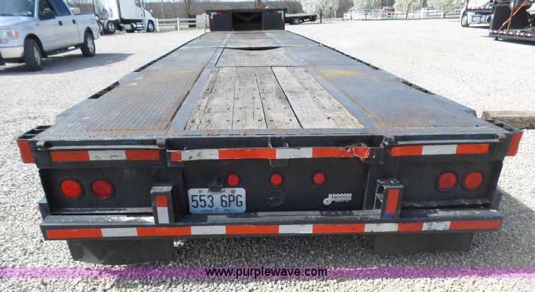 image for item L5475 1998 Doonan drop deck trailer