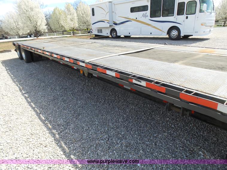 image for item L5475 1998 Doonan drop deck trailer