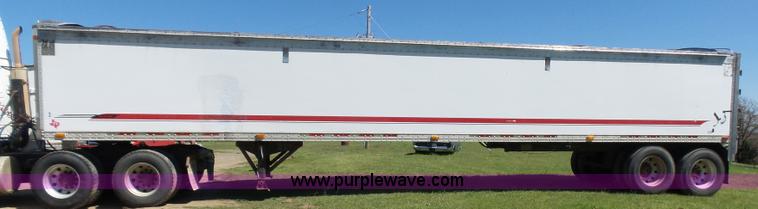 image for item L5794 2002 Wilkins OK2YA-2615-CFOA commodity trailer