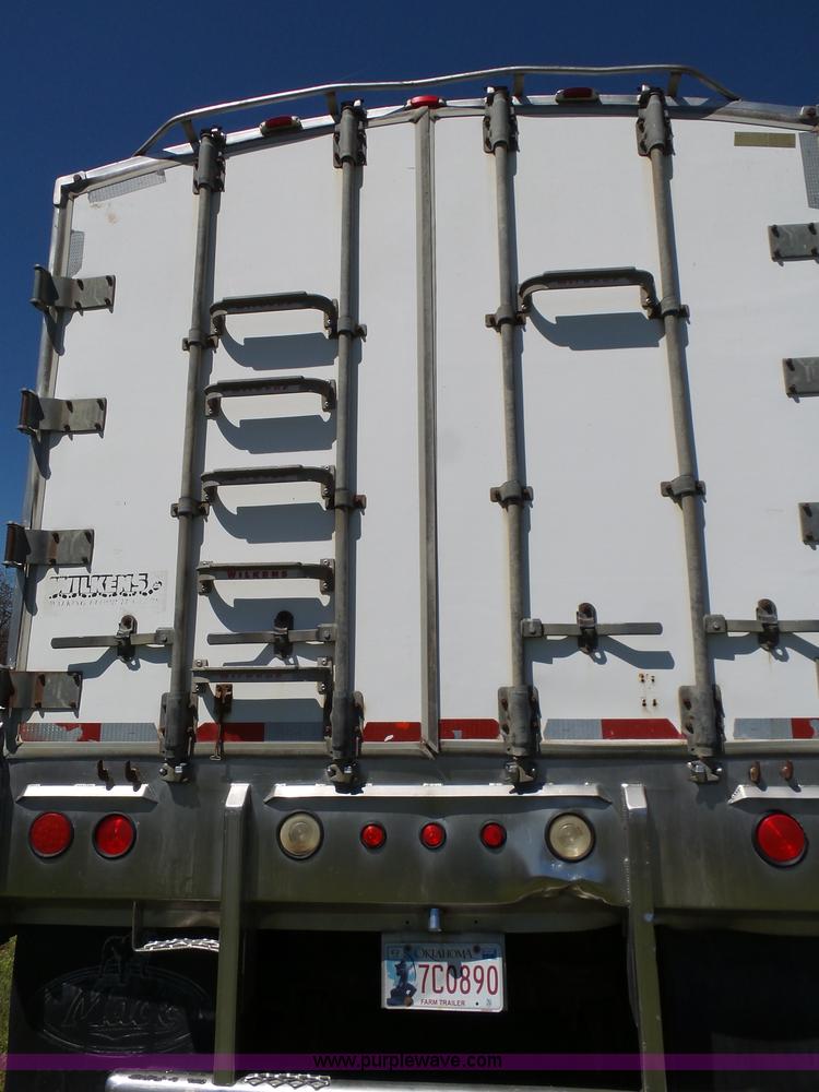 image for item L5794 2002 Wilkins OK2YA-2615-CFOA commodity trailer