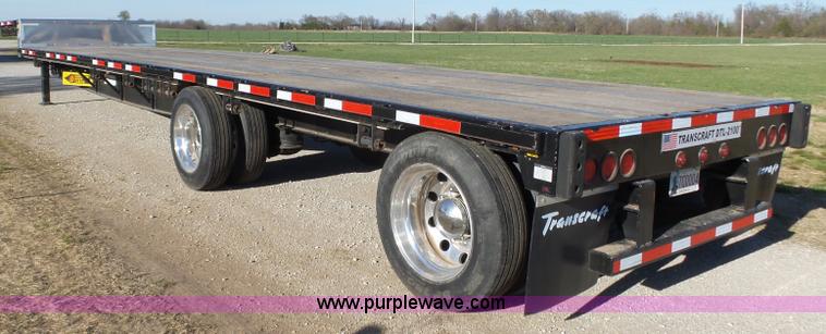 image for item L6302 2013 Transcraft DTL-2100 drop deck trailer