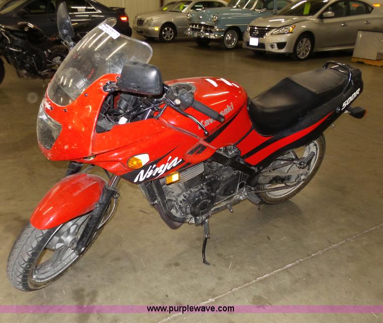 image for item BE9781 2002 Kawasaki EX500R Ninja Motorcycle