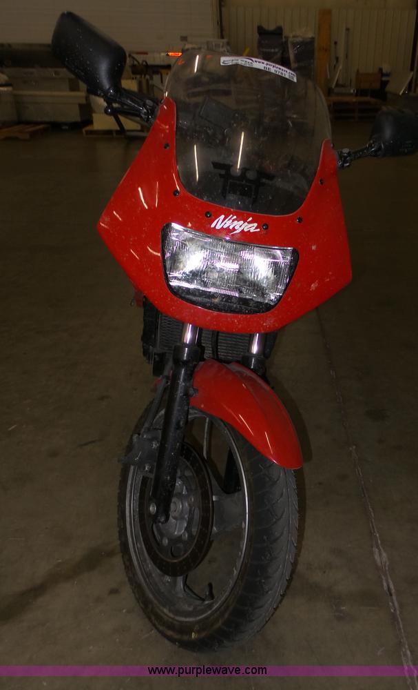 image for item BE9781 2002 Kawasaki EX500R Ninja Motorcycle