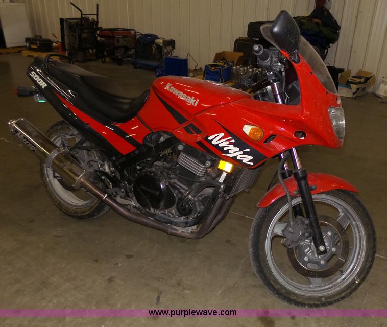 image for item BE9781 2002 Kawasaki EX500R Ninja Motorcycle