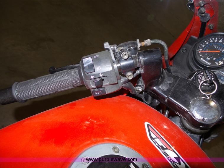 image for item BE9781 2002 Kawasaki EX500R Ninja Motorcycle