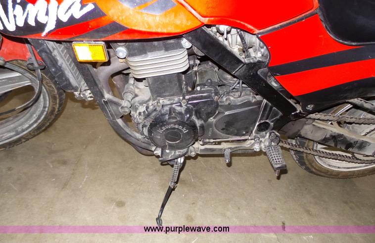 image for item BE9781 2002 Kawasaki EX500R Ninja Motorcycle