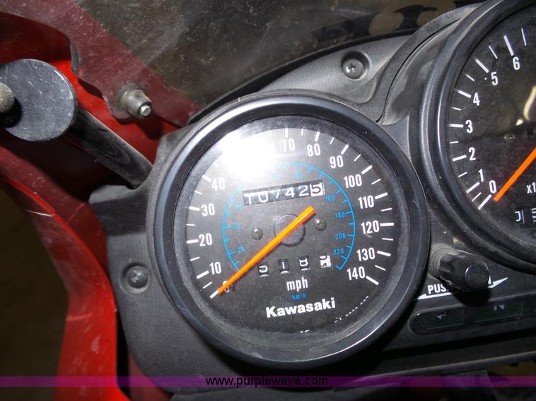 image for item BE9781 2002 Kawasaki EX500R Ninja Motorcycle