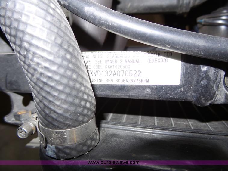 image for item BE9781 2002 Kawasaki EX500R Ninja Motorcycle