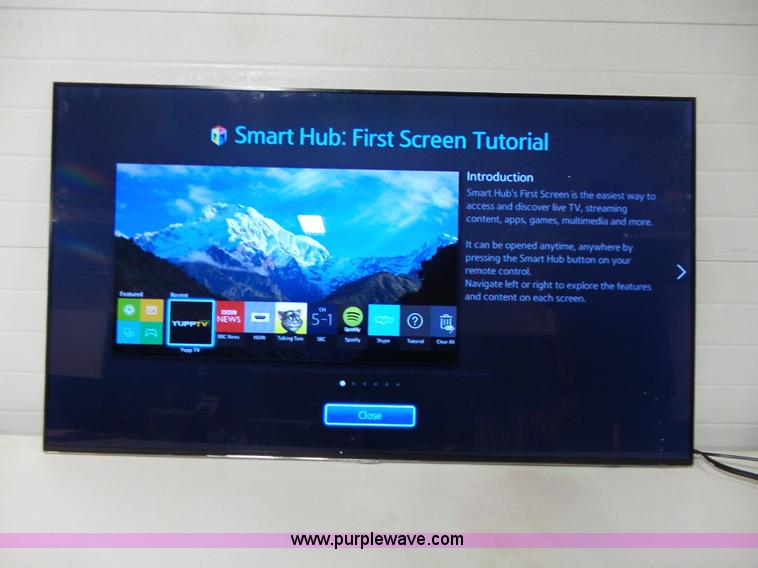 image for item AM9702 Samsung 65" LED Smart television