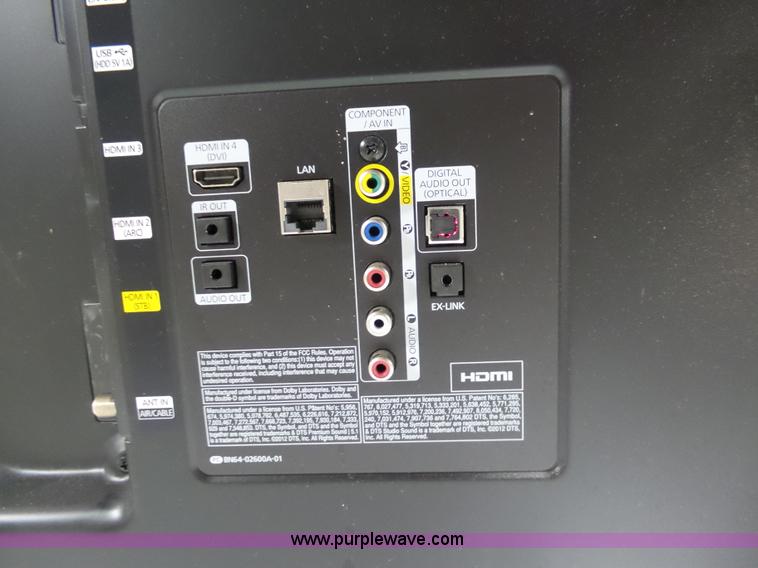 image for item AM9702 Samsung 65" LED Smart television