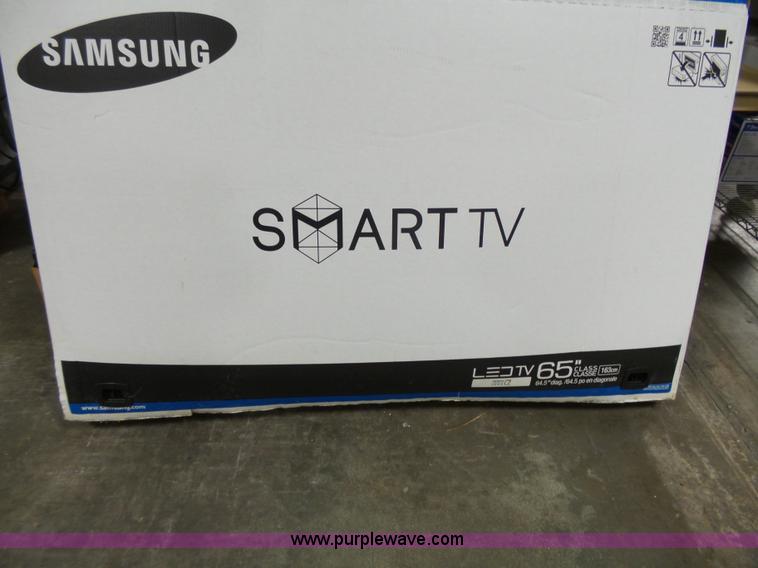 image for item AM9702 Samsung 65" LED Smart television
