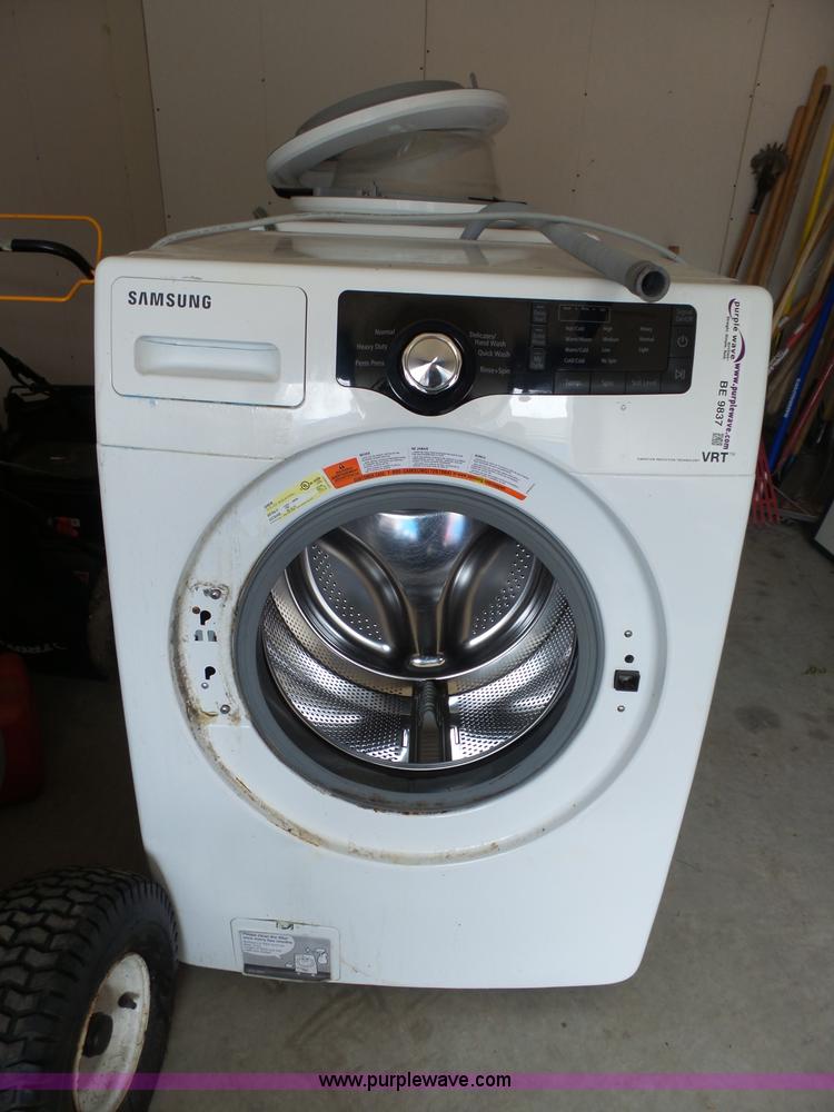 image for item BE9837 Samsung washer and dryer