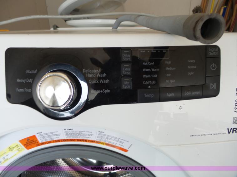 image for item BE9837 Samsung washer and dryer