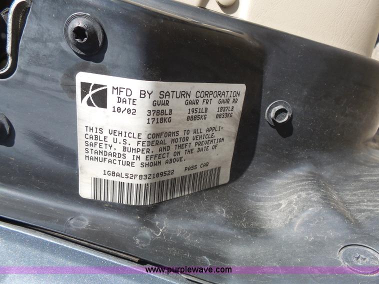 image for item J4210 2003 Saturn Ion 3