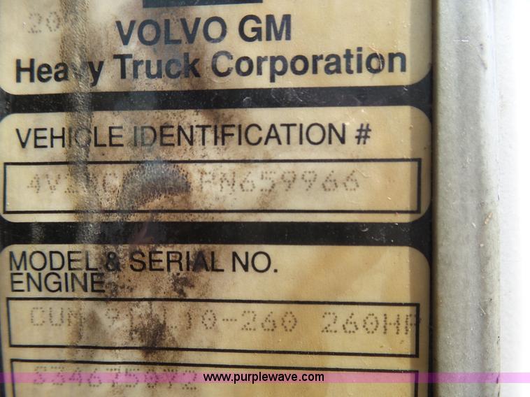 image for item AR9393 1993 Volvo WX64 feed truck