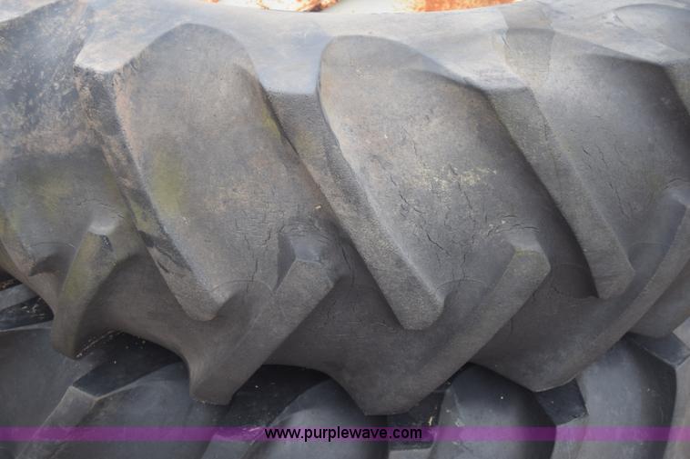 image for item AW9891 (2) 18.4-28 tractor tires and wheels