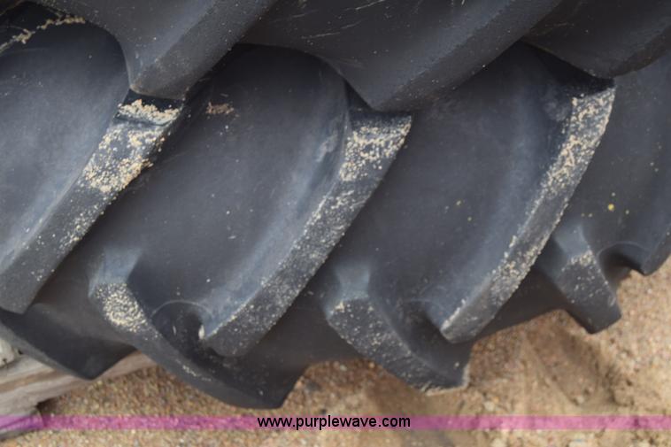 image for item AW9891 (2) 18.4-28 tractor tires and wheels