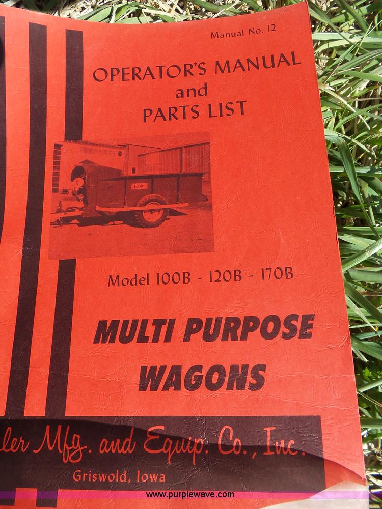 image for item BE9772 Schuler 125S feed wagon