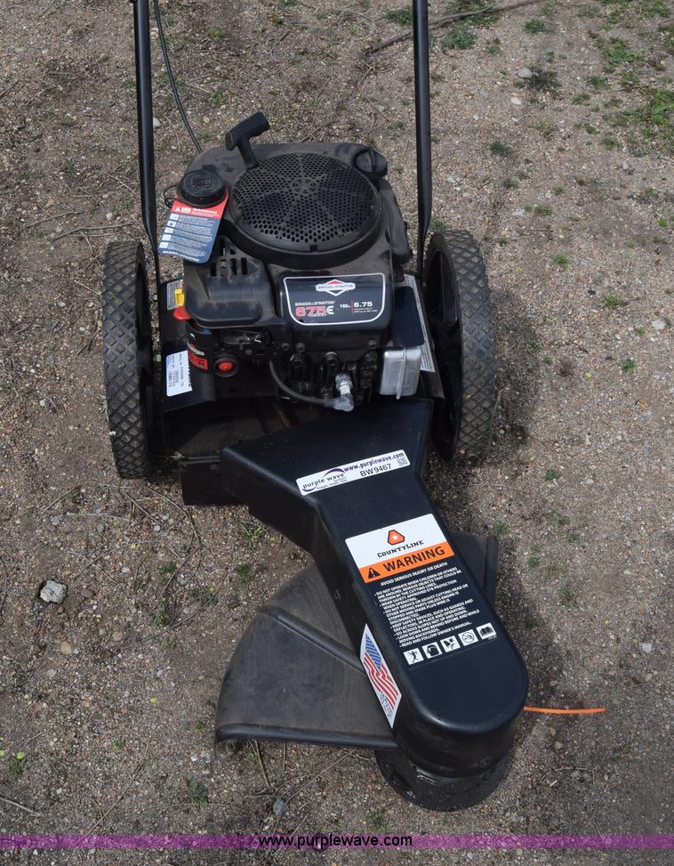 Countyline string trimmer in Inman, KS Item BW9467 sold Purple Wave