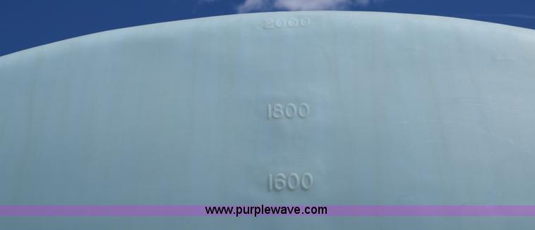 image for item BX9963 1980 Hobb flatbed trailer with poly tanks