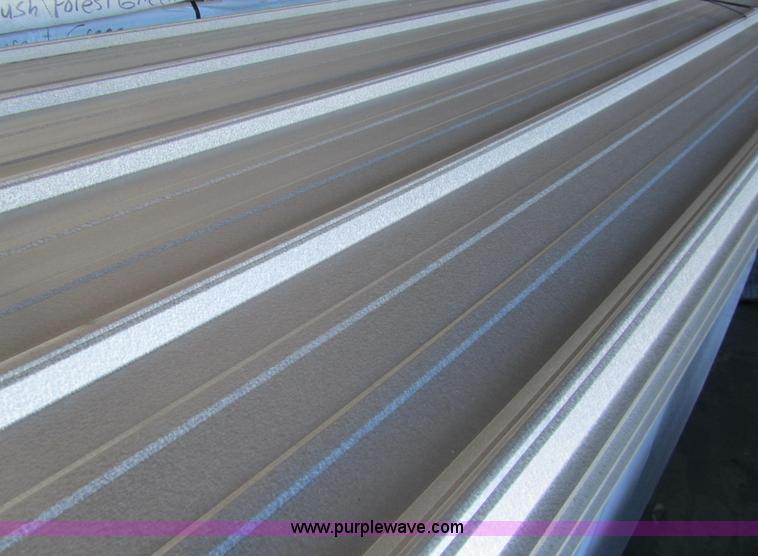 image for item F1243 (80) sheets of metal siding/roofing
