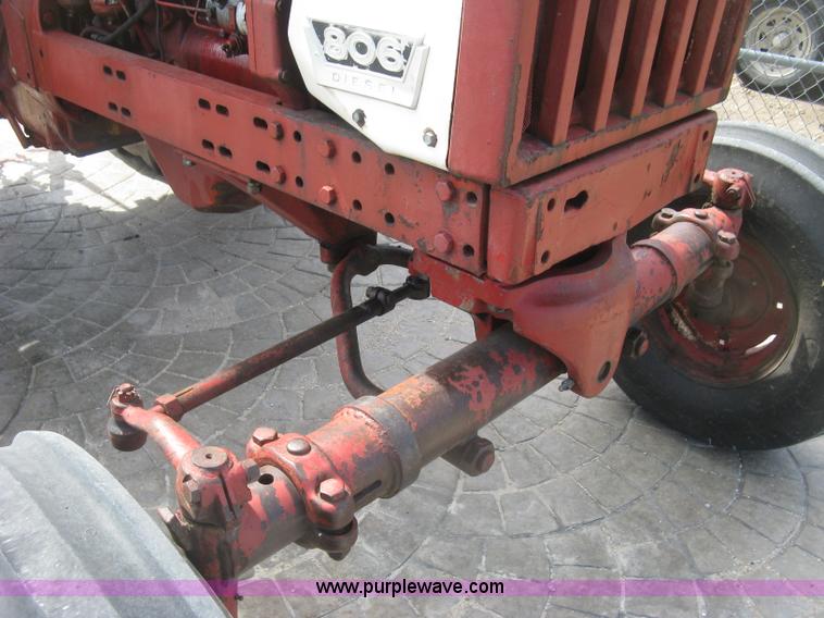 image for item J2835 International Farmall 806 tractor