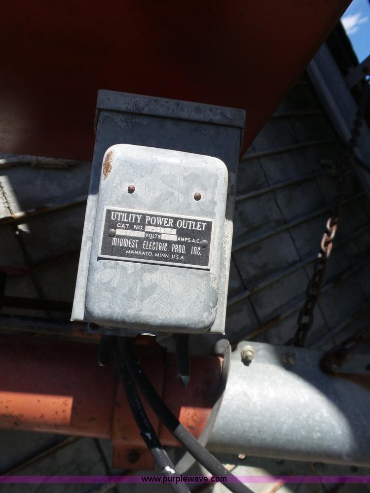 image for item J4165 Brooke feed cone hopper bin