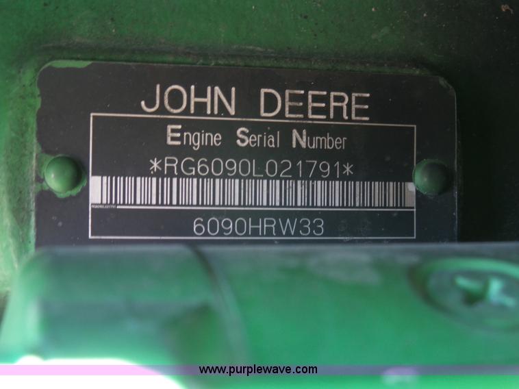 image for item J6160 2007 John Deere 8430T tractor