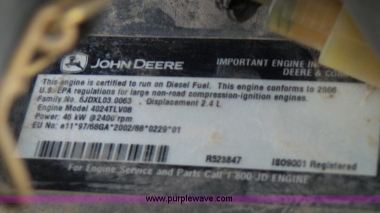 image for item K5128 2007 John Deere 4720 MFWD tractor