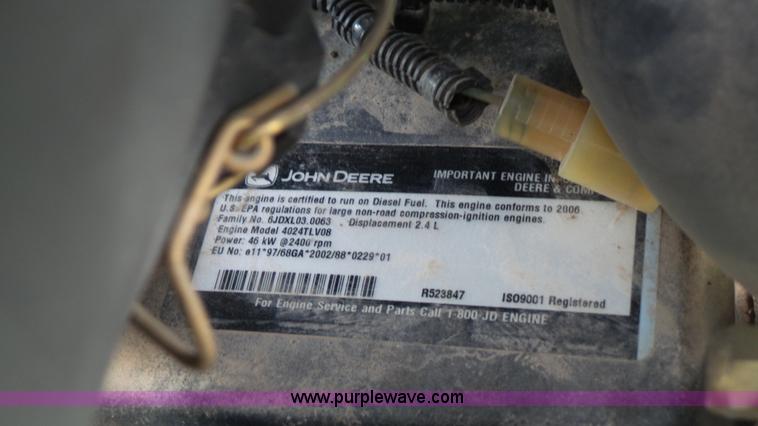 image for item K5128 2007 John Deere 4720 MFWD tractor