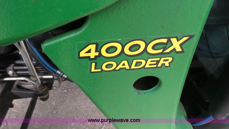 image for item K5128 2007 John Deere 4720 MFWD tractor
