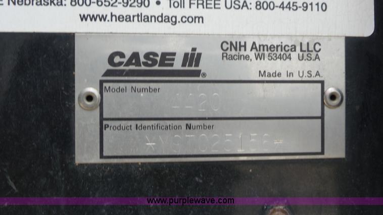 image for item K6824 2009 Case IH Patriot 4420 self-propelled sprayer