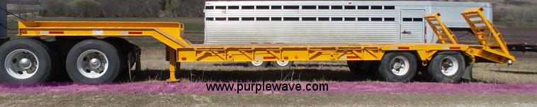 image for item L1333 1982 Luttig equipment trailer