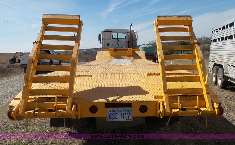 image for item L1333 1982 Luttig equipment trailer