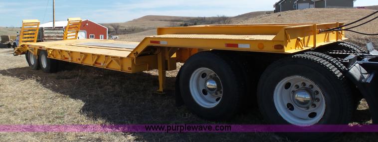 image for item L1333 1982 Luttig equipment trailer